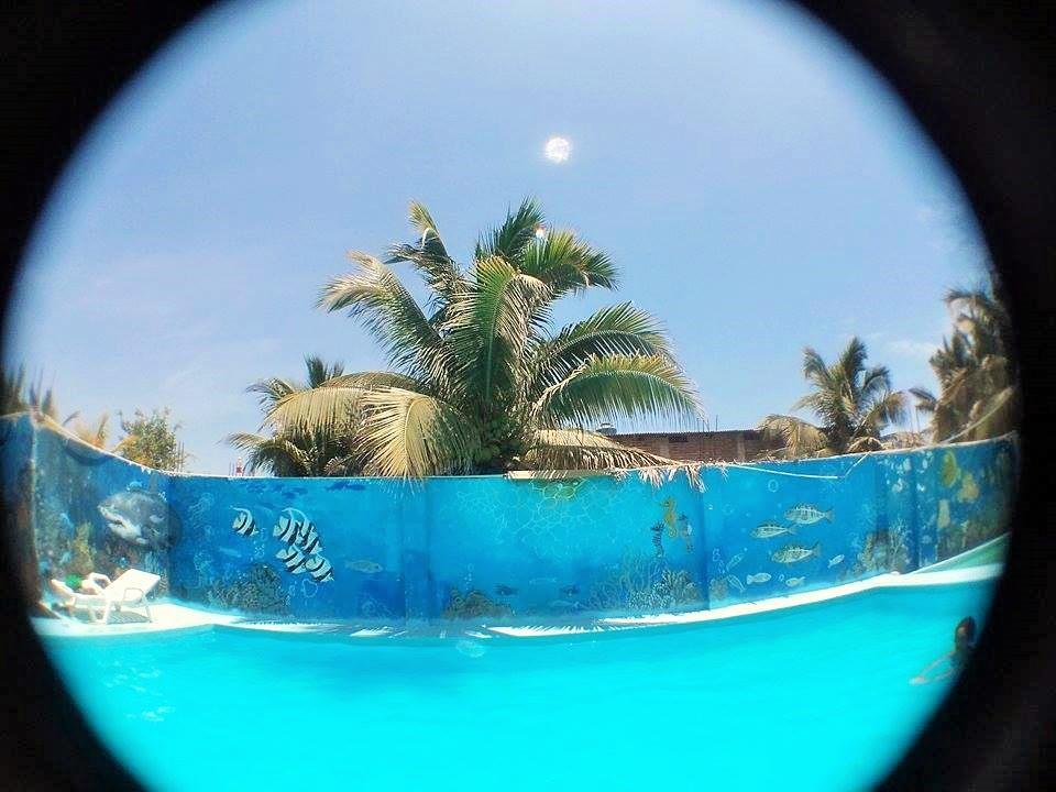 Angeles Del Mar Hotell Máncora Exteriör bild
