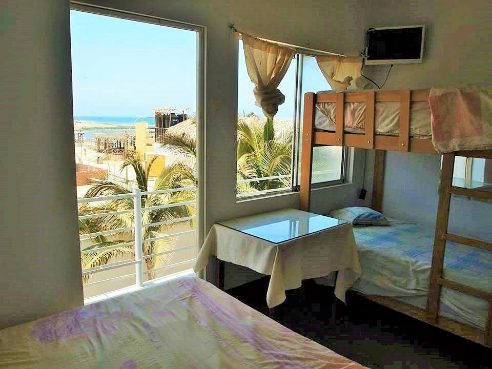 Angeles Del Mar Hotell Máncora Exteriör bild